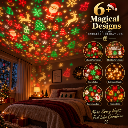 Jinglehaus™ LED Christmas Projector Lamp